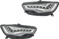 HELLA Kit phares principaux gauche et droit 12 V LED pour AUDI A6