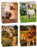 TSI Geschenktasjes met kindermotieven, medium, 4-voudig gesorteerd, verpakking van 12