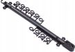 Synx Tools - Thermomètre extérieur Plastique 47cm - Min/Max - Thermostats - Mesure de température extérieure - Thermomètre design