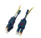 Synergy21 LWL-2 Fiber Patchk, 1,0 m, LC-LC 9/125um OS2 Uniboot Draaibare Push/Pull AD 2mm - Kabel - Single- of Monomode Vezel (S215526) Merk