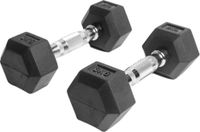 AJ-Sports Hex Dumbbells 3kg - Zwart
