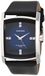 Armitron Men's Rectangular Crystal Dial Accented Leather Strap Watch, 20/4604