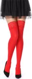 Bellivalini Dames Hold-Up Kousen - 40 Denier - Rood - M-L