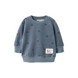 NAME IT BABY sweater met print - blauw