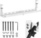 Maclean - Kabelopbergsysteem voor onder het bureau - kabelgoot - max. belasting 5kg, max. 728 mm, wit, MC-103 W