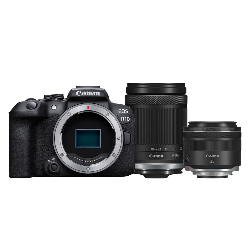 Canon Canon EOS R10 + RF-S 18-150mm F/3.5-6.3 IS STM + RF 35mm F/1.8 IS Macro STM