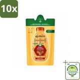 Garnier Loving Blends Honing Goud Shampoo Refill - Cheveux abîmés et cassants - 10 x 250 ml