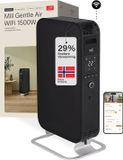 Mill Radiateur à huile Gentle Air WiFi OIL1500WIFI3 Noir