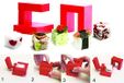 Rice Cube RC01, rood, 20,1 x 15,1 x 10,1 cm