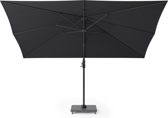 Platinum Sun & Shade Challenger T² Premium Zweefparasol - 350x260cm - Faded Black