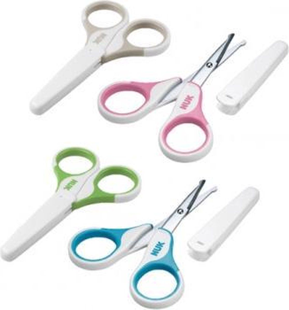 NUK Nuk-Baby Nagelschaartje - Blauw - 9,5 cm