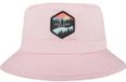 Hatland UV-Vissershoed met logo voor volwassenen Yolo Roze maat 57CM