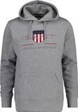 Gant Archive Shield Regular Fit Hoodie Grijs S Man