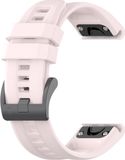 Intercella Siliconen bandje - geschikt voor Garmin Fenix 3 HR/5X/5X Plus/6X/6X Pro/7X - lichtroze