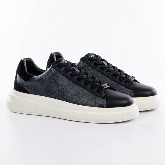 GUESS elba Lage sneakers Zwart Maat 44 Heren