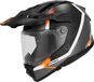 Acerbis Attack Graphique Mat Noir Orange Adventure Casque Intégral Taille XL