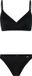 Protest PRTKyla Beugelbikini Dames True Black Effen 36xB