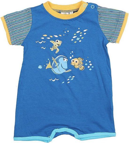 Disney Finding Nemo Onesie - Blue - Size 68 (6 Months)