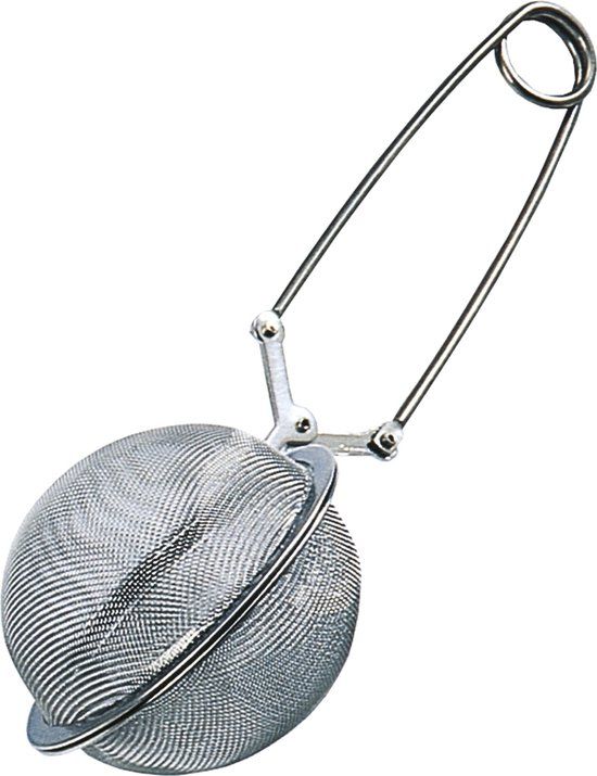 Agatha's Bester RVS theezeef met knijper
