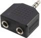 LogiLink Audio Adapter 1x Mini 3,5mm -> 2x Mini 3,5mm St/Bu