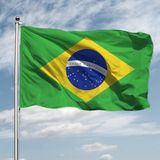 Heble® Grote Braziliaanse Vlag 90 x 150