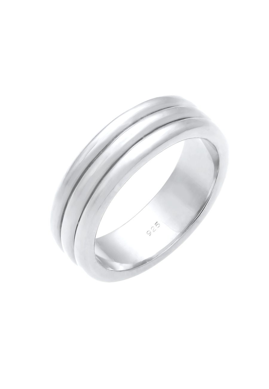 Elli PREMIUM Ring Dames Band 925 Sterling Zilver