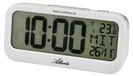 Atlanta 2850/0 Réveil numérique, blanc, avec 2 heures d'alarme