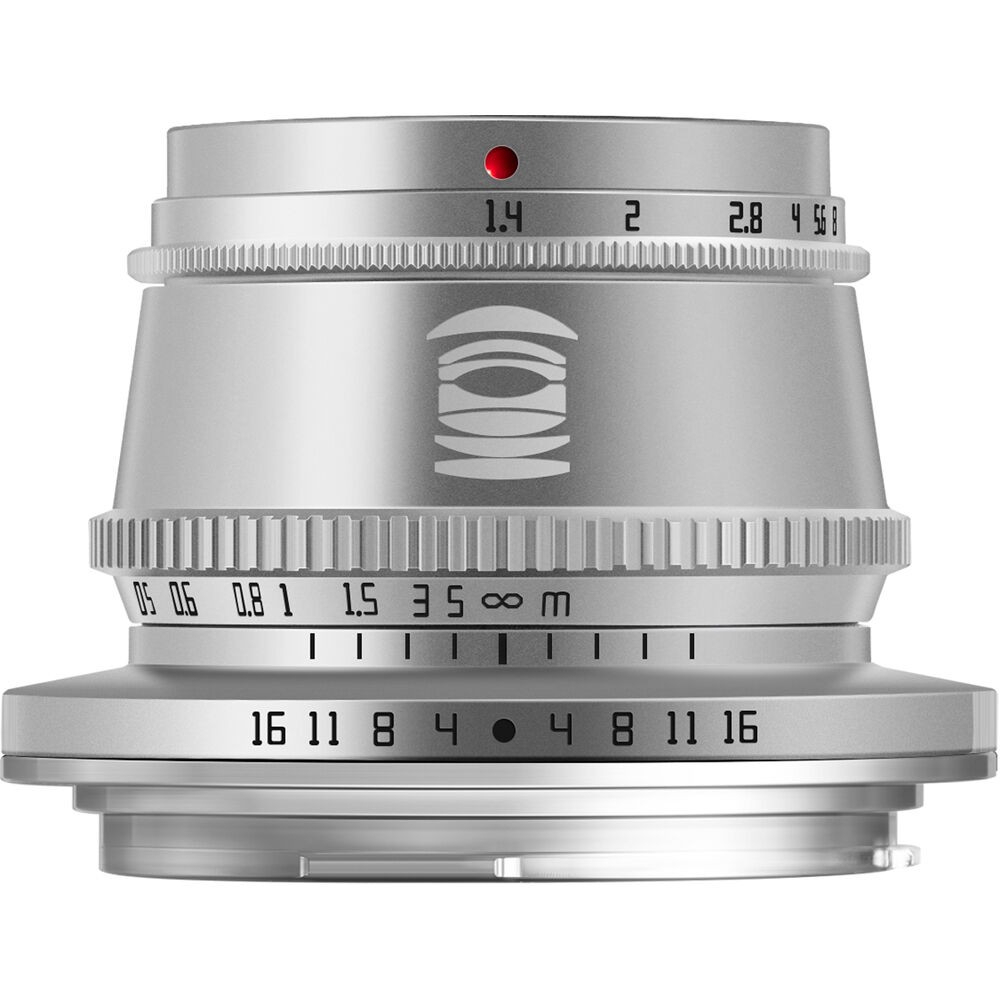 TTArtisan 35mm f/1.4 APS-C Canon RF Silver