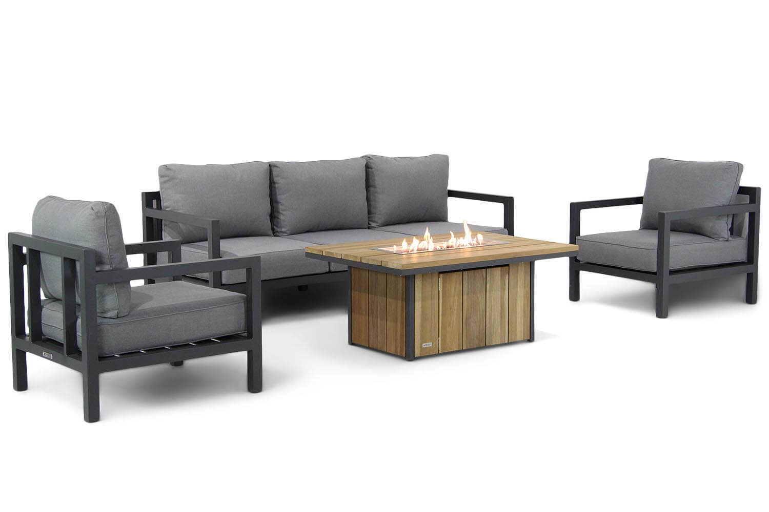 Lifestyle Garden Furniture Lagos/Seaside stoel-bank loungeset 4-delig