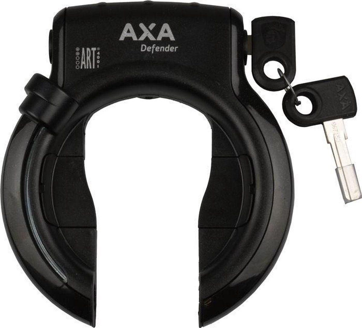 Axa Ringslot Defender - Zwart