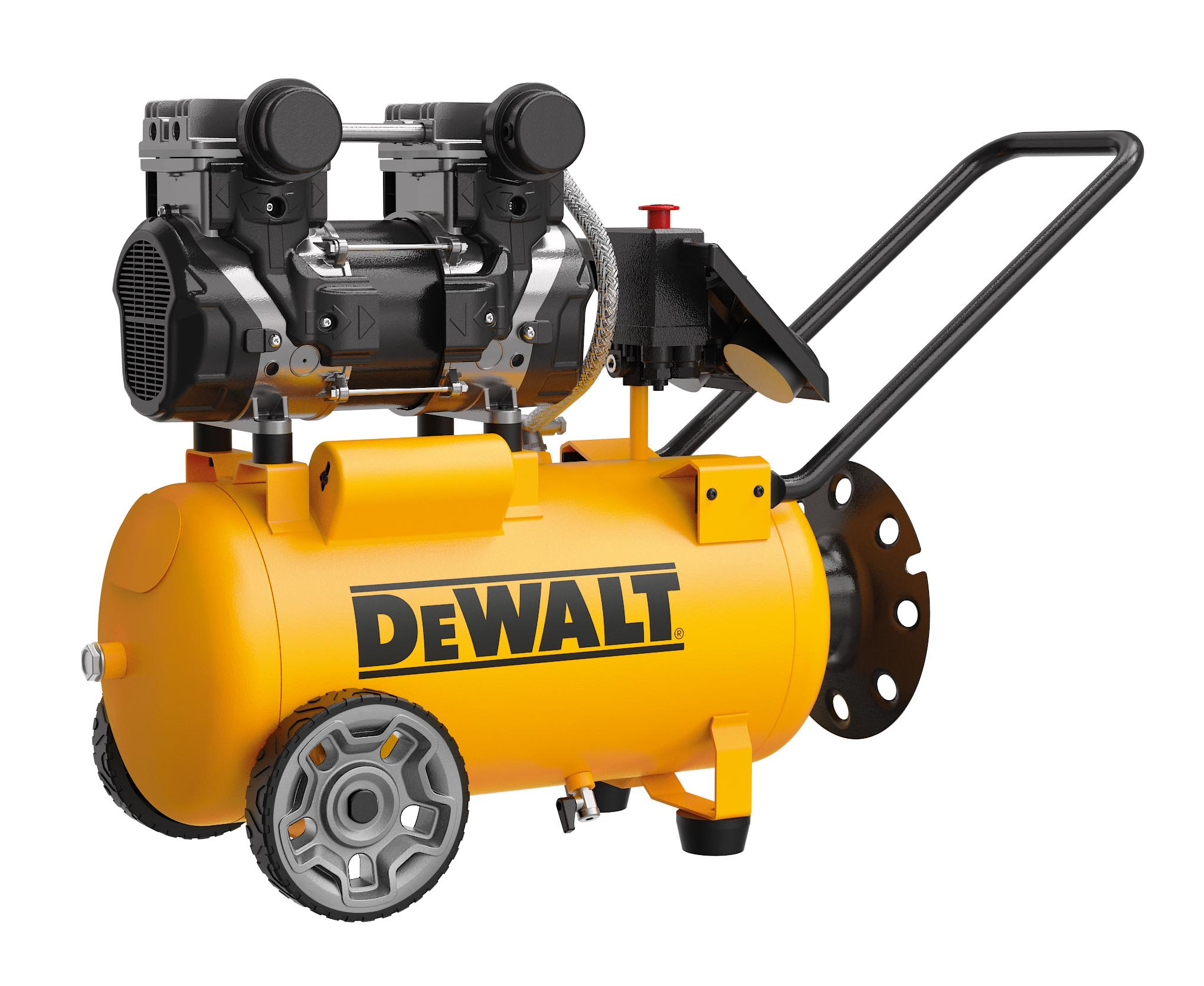 DeWalt DXCMS2524HE Compressor S2524HE | 10 bar | 2,5 pk/1,8 kW | 208 l/min | 24 l