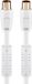 Goobay 67279 coax-kabel 5 m Coaxiaal Wit