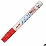 Uni-Ball Permanente markeerstift Uni-Ball PX-20 Rood 2,8 mm (12 Stuks)