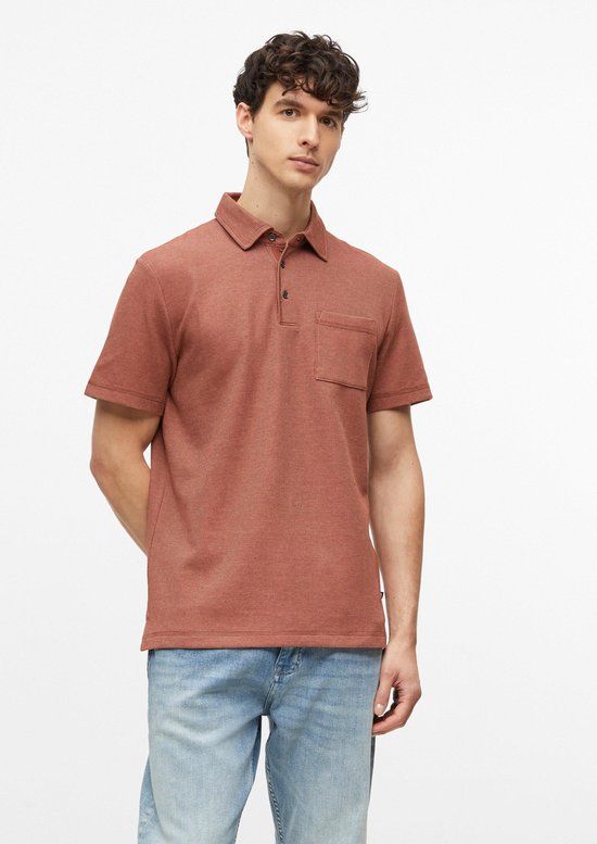 s.Oliver Polo-Shirt Heren XXL terracotta