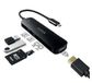 Nilox USB-C Hub met HDMI, 2x USB 3.0, SD/TF Kaartlezer