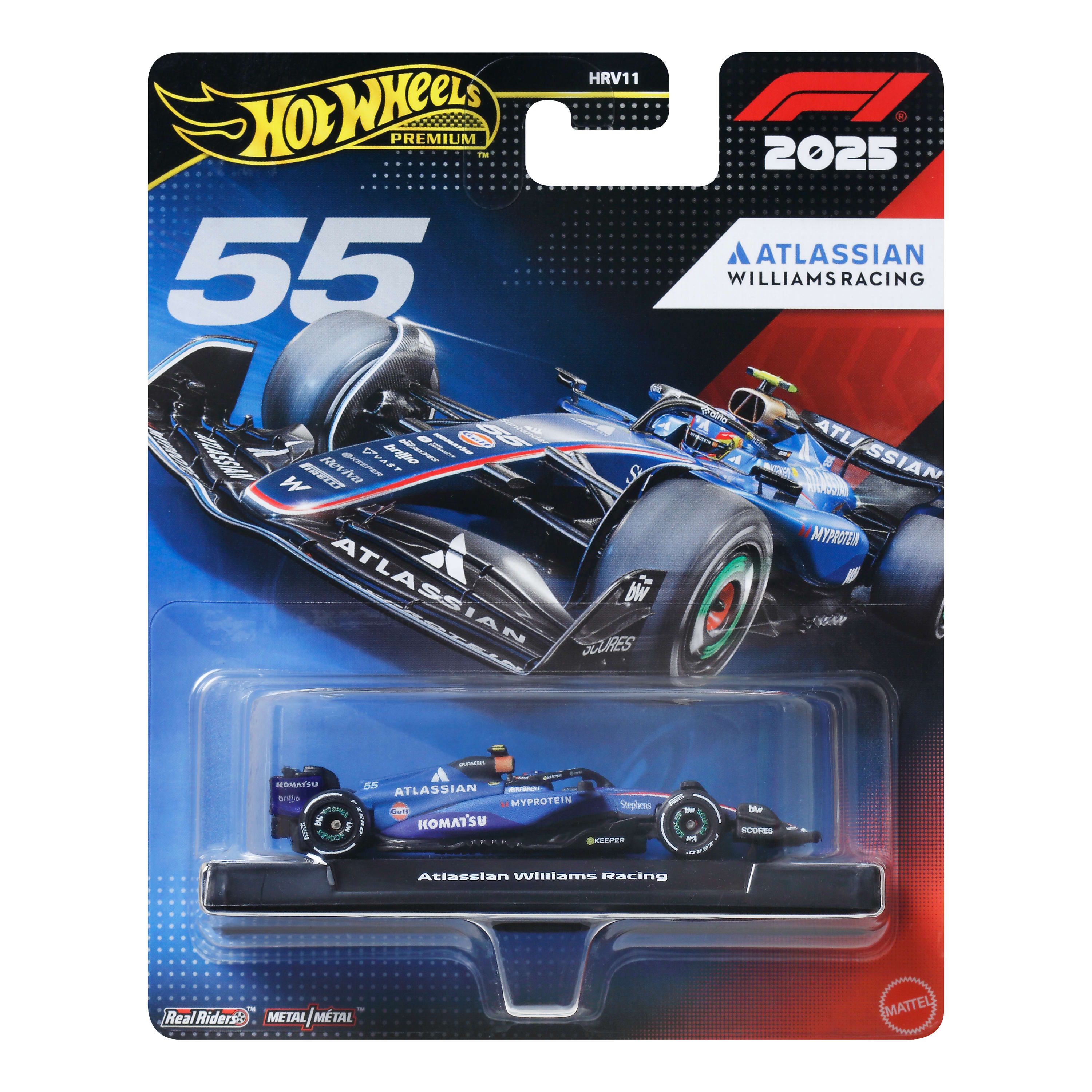 Hot Wheels Premium Formula 1 Williams Team - Carlos Sainz