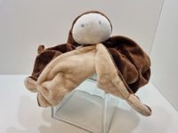 Difrax Knuffeldoek Soft - Bruin - Pluche - 25 cm