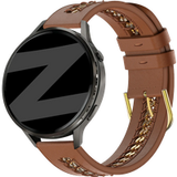 Bandz Bracelet cuir 'Chains' Polar Pacer (marron)
