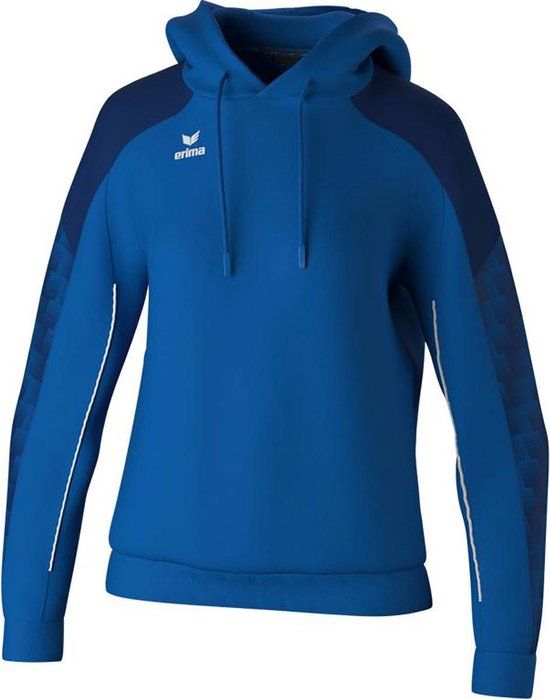 Erima Evo Star Sweatshirt Met Capuchon Dames - Royal - Maat 40