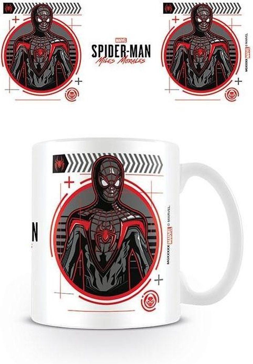 Marvel Spider-Man Miles Morales Suit Tech Mok