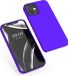 kwmobile telefoonhoesje geschikt voor Apple iPhone 12 / iPhone 12 Pro - Hoesje met siliconen coating - Smartphone case in Baltisch blauw