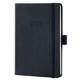 Sigel C2513 Personal Diary 2025 A6 Black Softcover