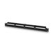 AISENS A141-0509 Panneau de brassage 1U 24 ports RJ45 Cat6 U/UTP Noir