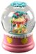 Konstsmide lanterne à neige LED tourbillon d'eau dino rose Ø 12,5 x 16,5cm