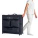 Master Massage Transporttas voor massagestoelen, nylonweefsel, nog gemakkelijker transport, zwart (met wielen)