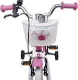 vidaXL Kinderfiets 12 Inch Lichtroze