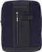 Piquadro Schoudertas Tabletzak Brief Crossbody Bag Blu Blauw