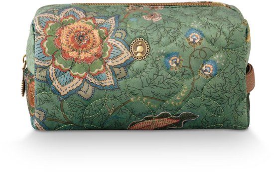 Pip Studio - Toilettas - Coco Medium Mumbai Morning - Groen