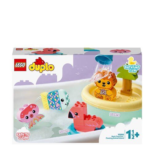 LEGO DUPLO 10966 Pret In Bad Drijvend Diereneiland Bouwspeelgoed - Multicolor