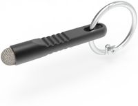 Selected by GSMpunt.nl SBG Universele Stylus Pen Sleutelhanger - Zwart